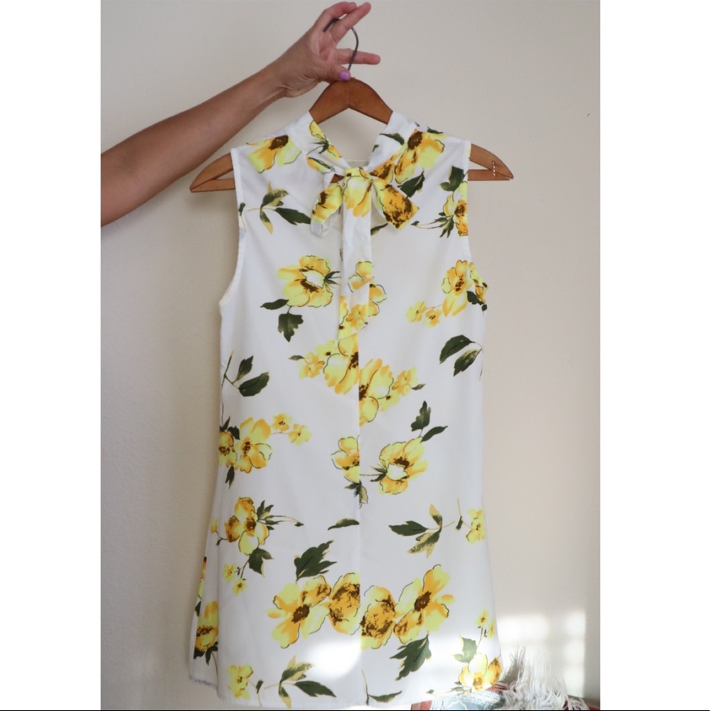 Flower Print Blouse